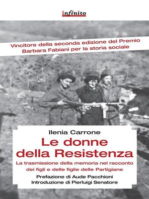 cover image of Le donne della Resistenza